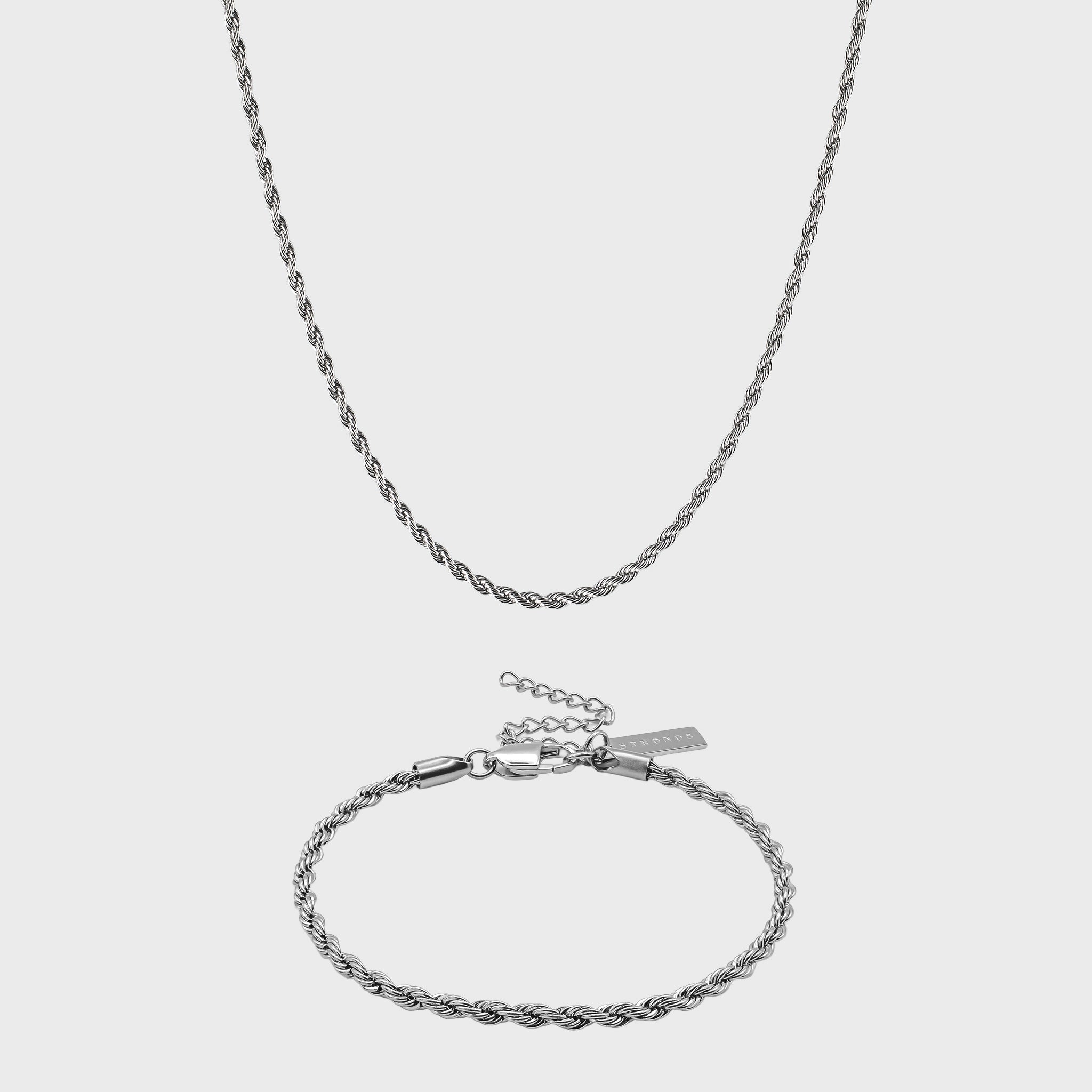 Rope Set 3mm - Silver