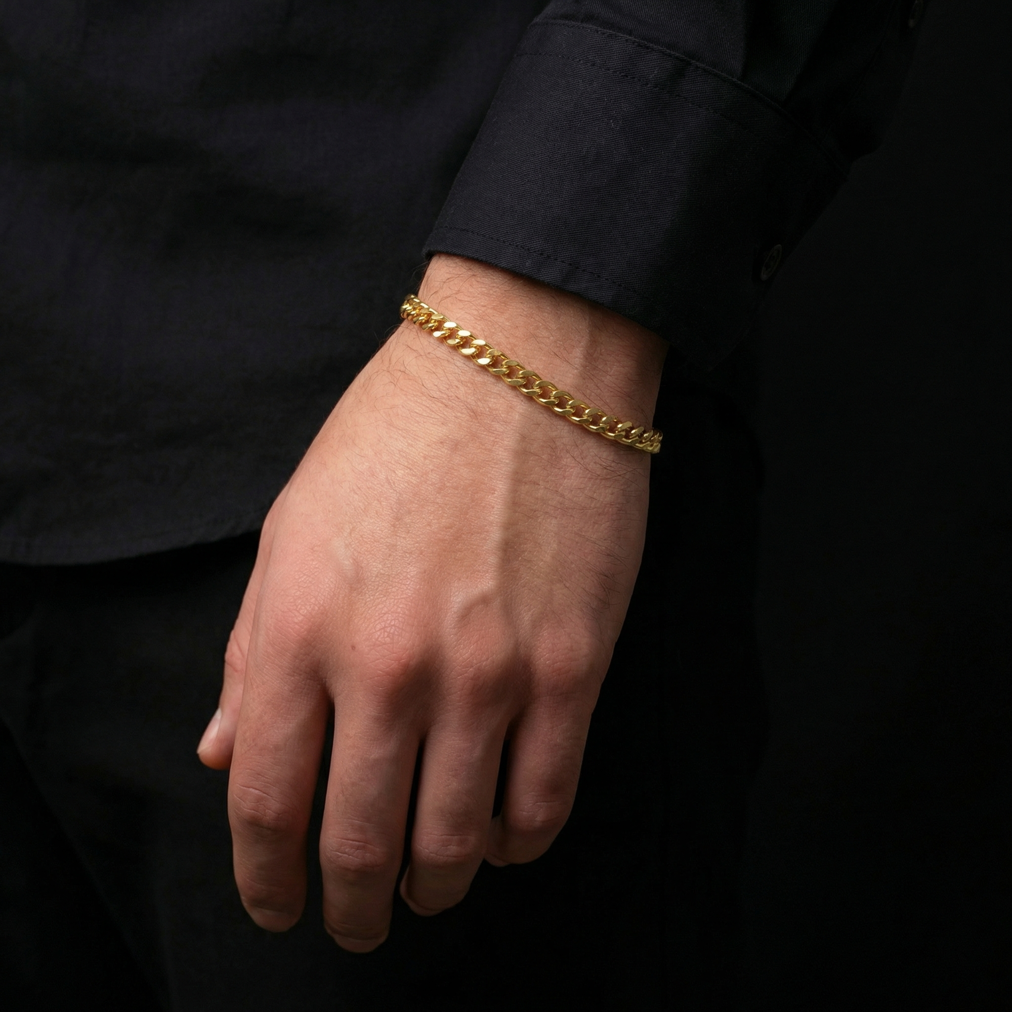 Cuban Set 5mm - Gold