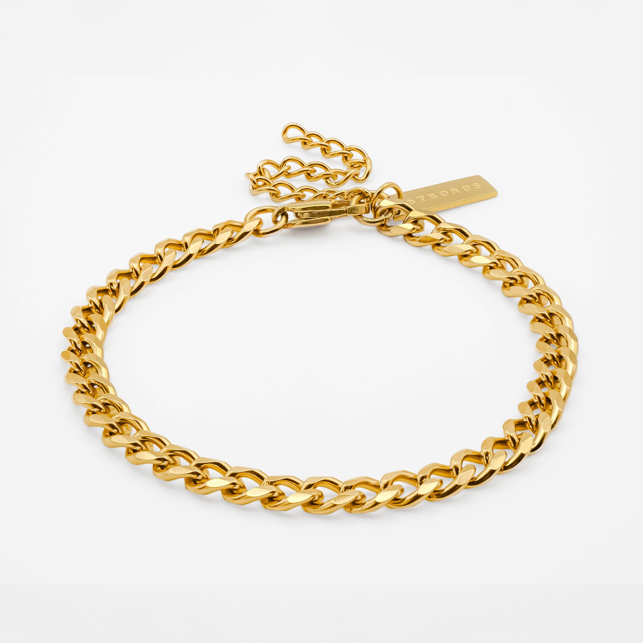 Cuban Bracelet 5mm - Gold