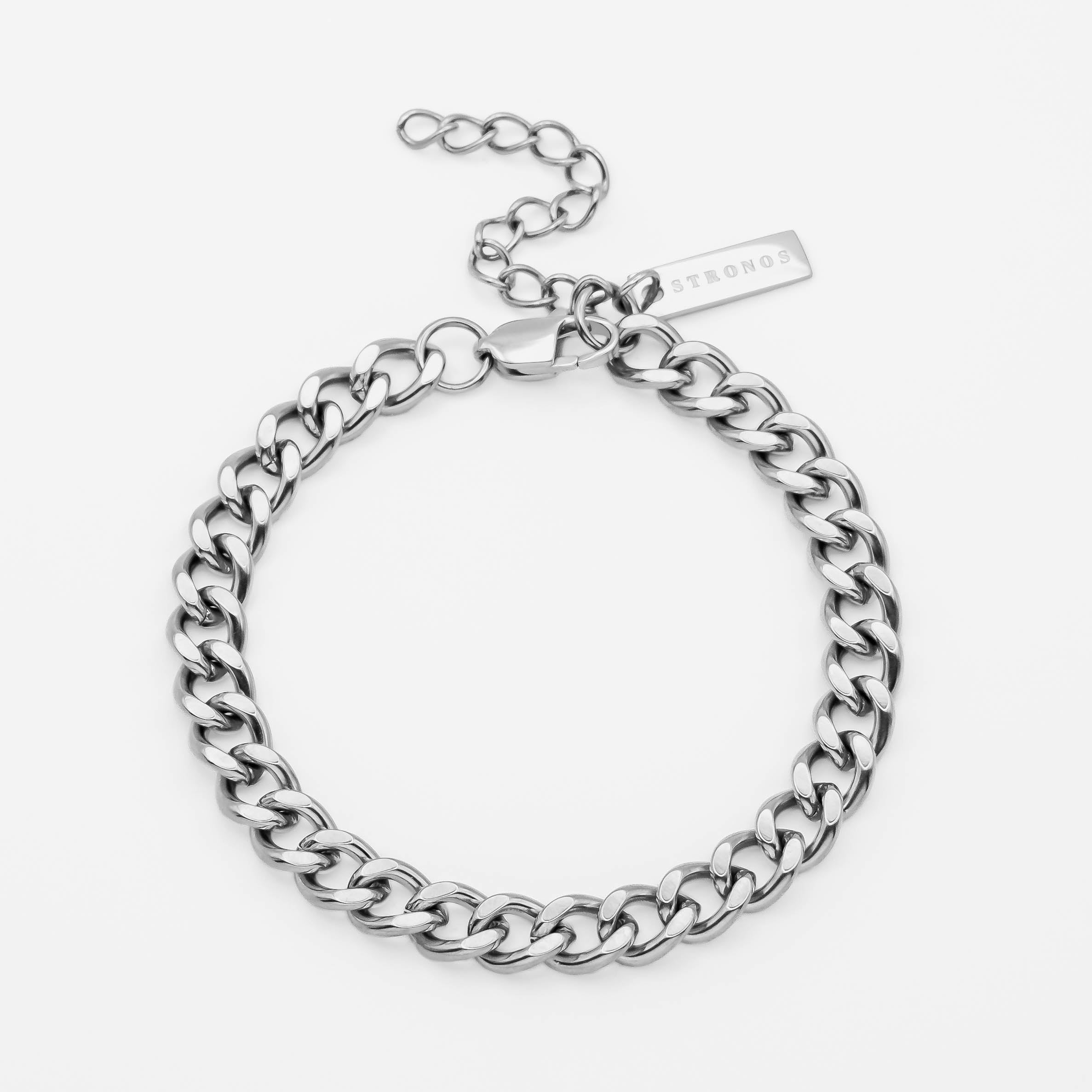 Cuban Bracelet 7mm - Silver