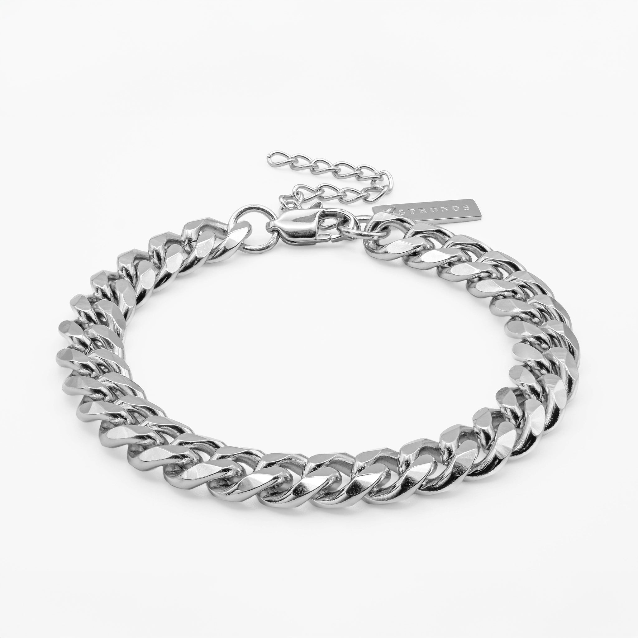 Cuban Bracelet 9mm - Silver
