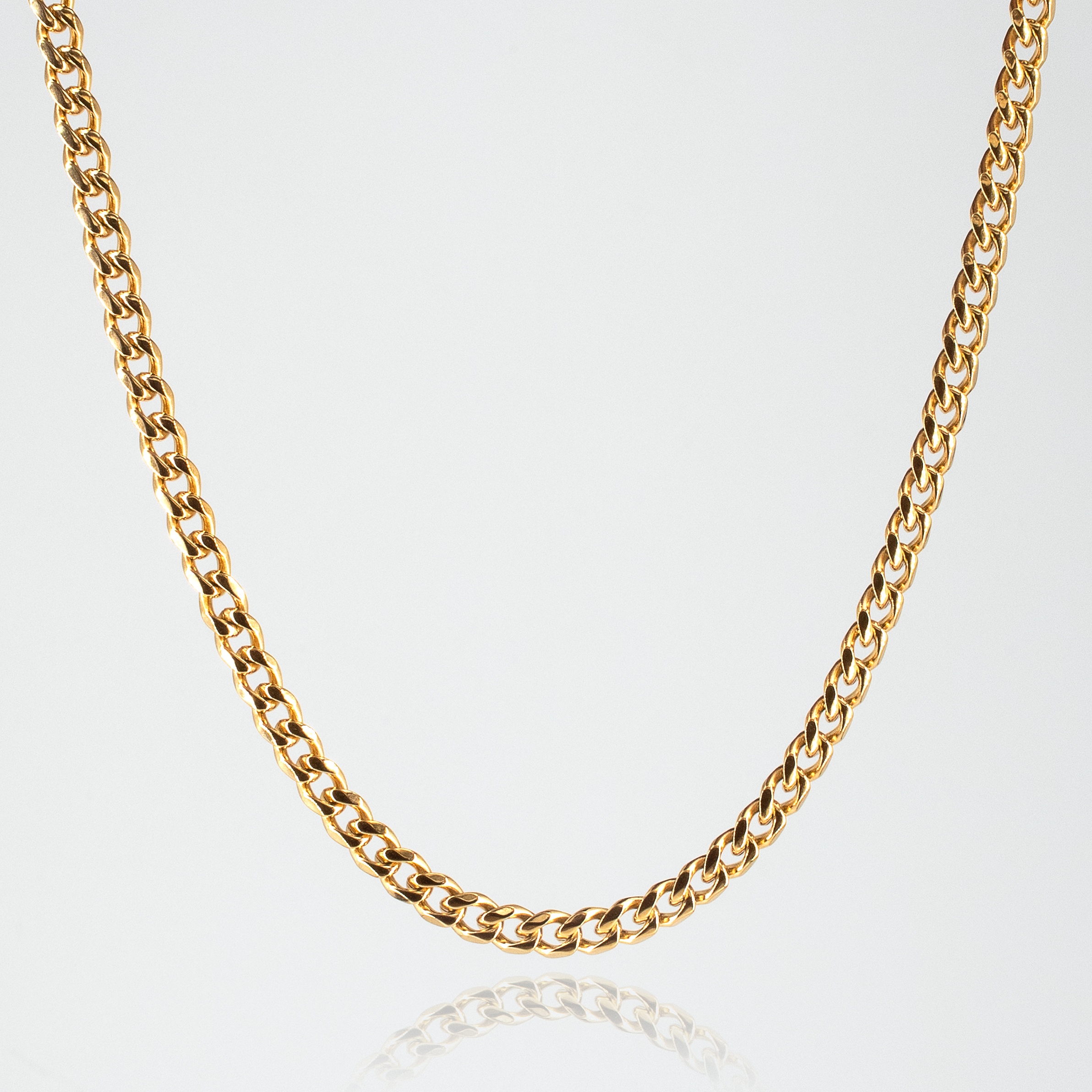 Cuban Chain 5mm - Gold