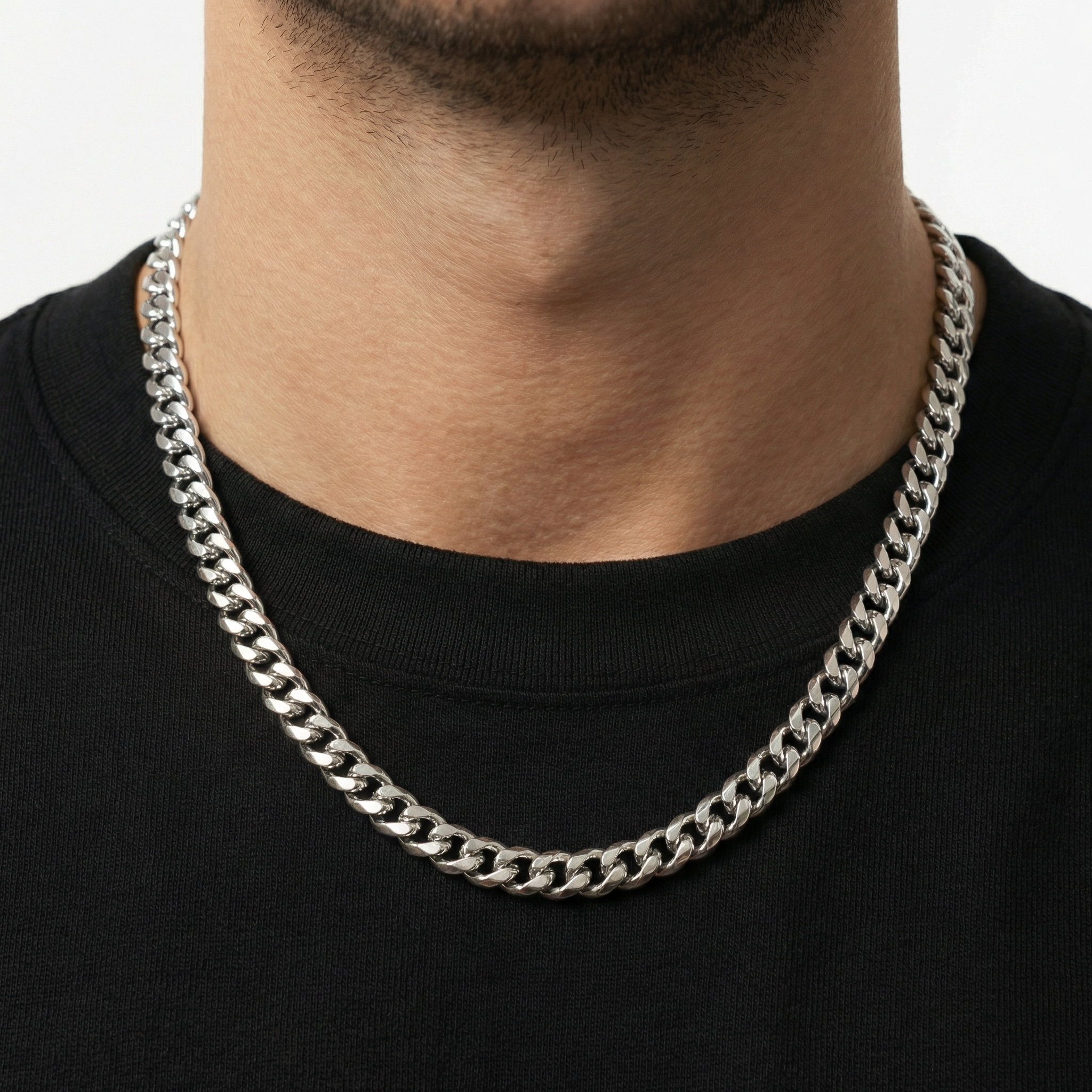 Cuban Chain 9mm - Silver