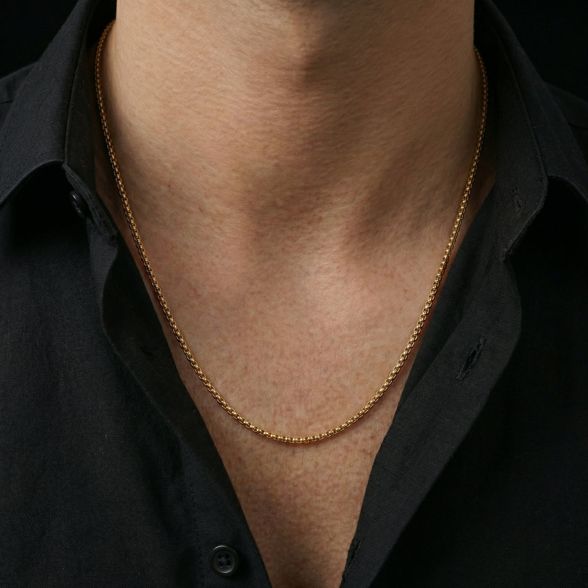 Rolo Chain 2mm - Gold