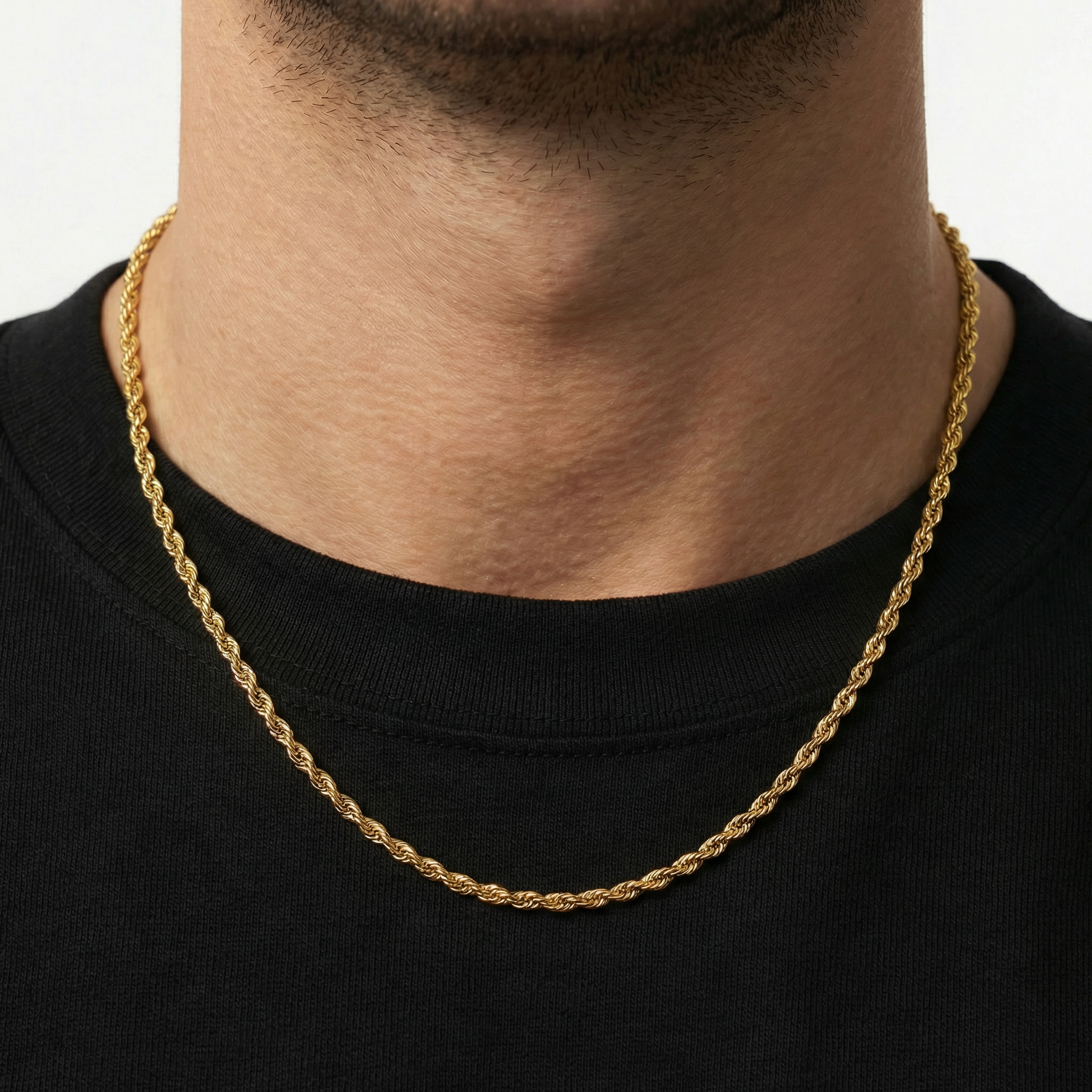 Rope Chain 3mm - Gold