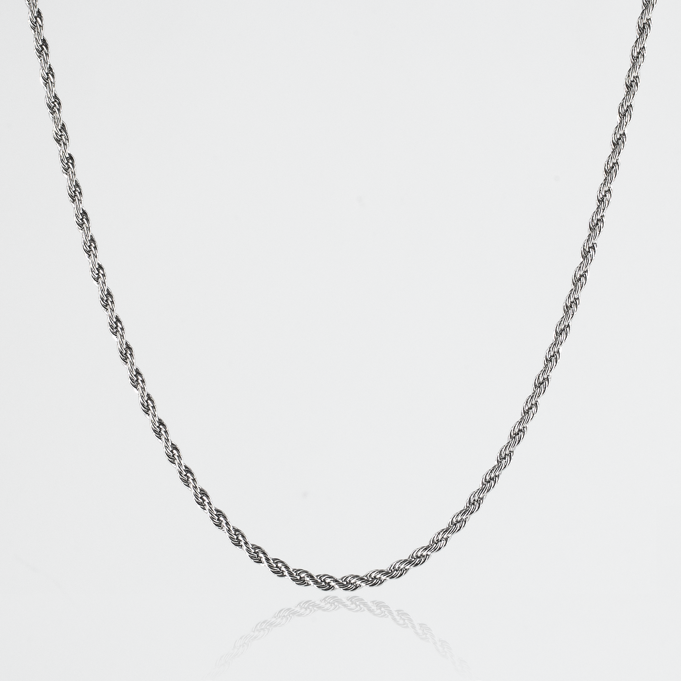 Rope Chain 3mm - Silver