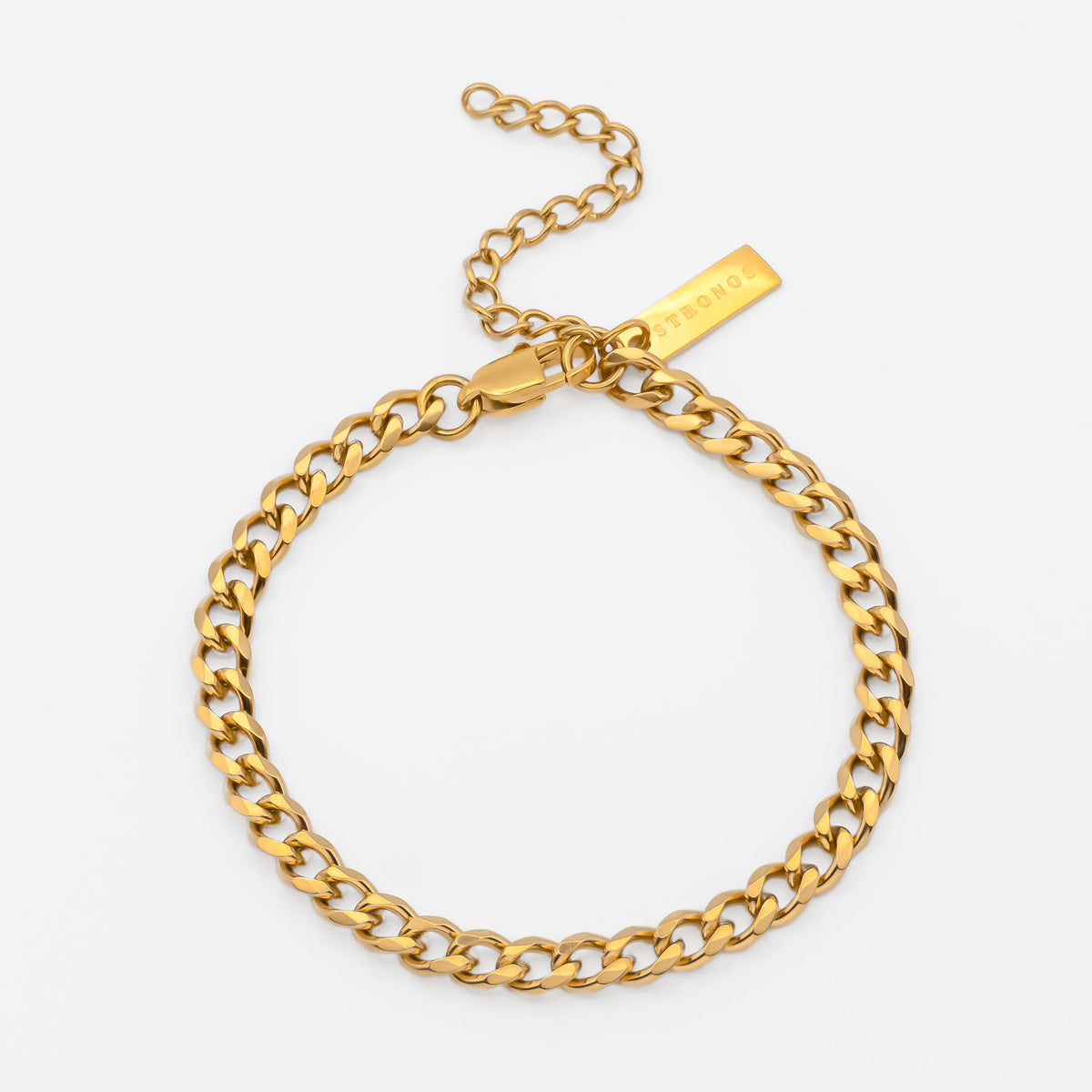Cuban Bracelet 5mm - Gold