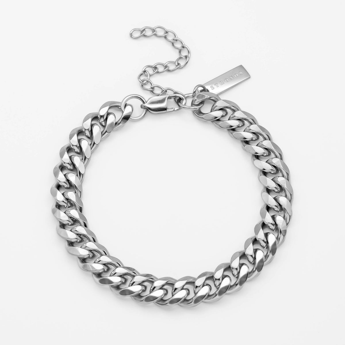 Cuban Bracelet 9mm - Silver