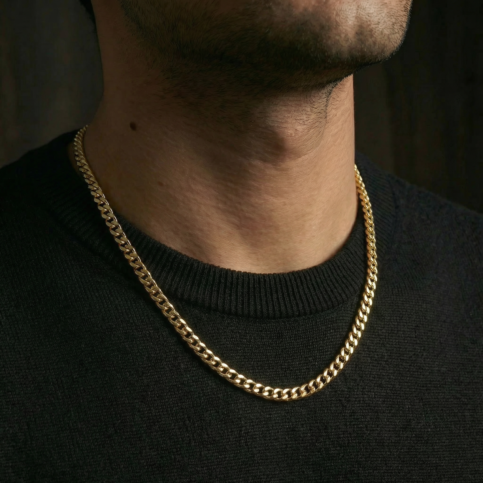 Cuban Set 5mm - Gold