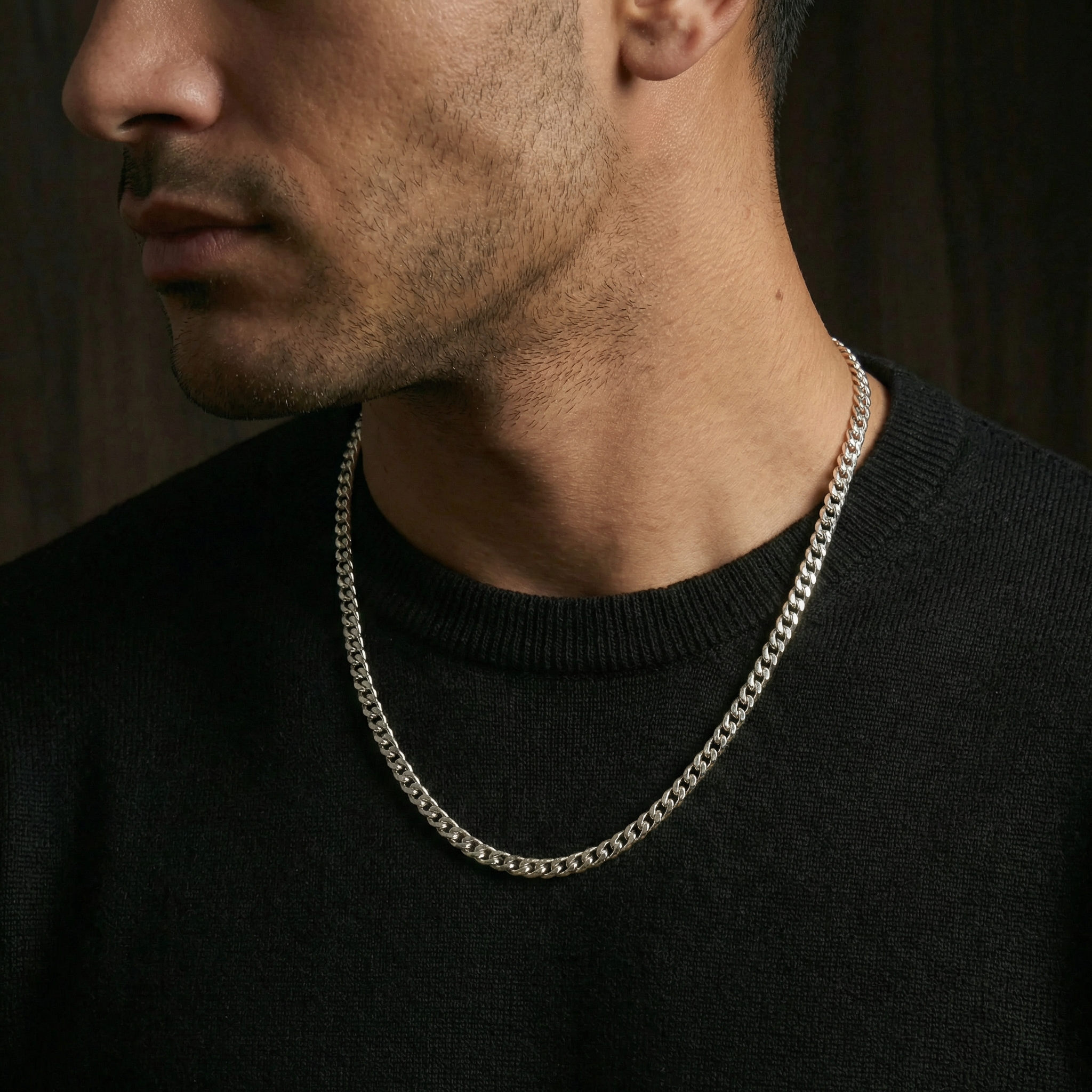 Cuban Set 5mm - Silver