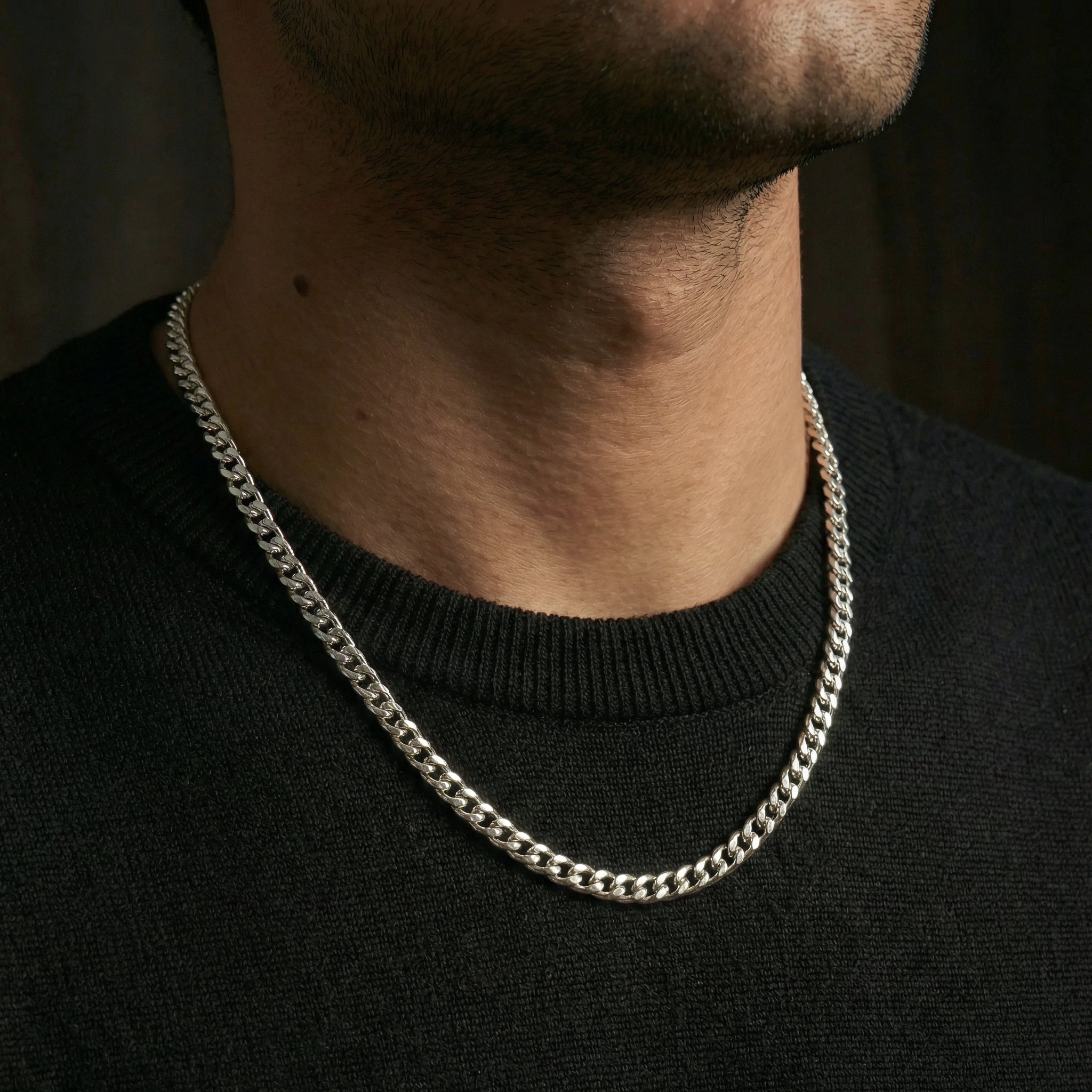 Cuban Set 5mm - Silver