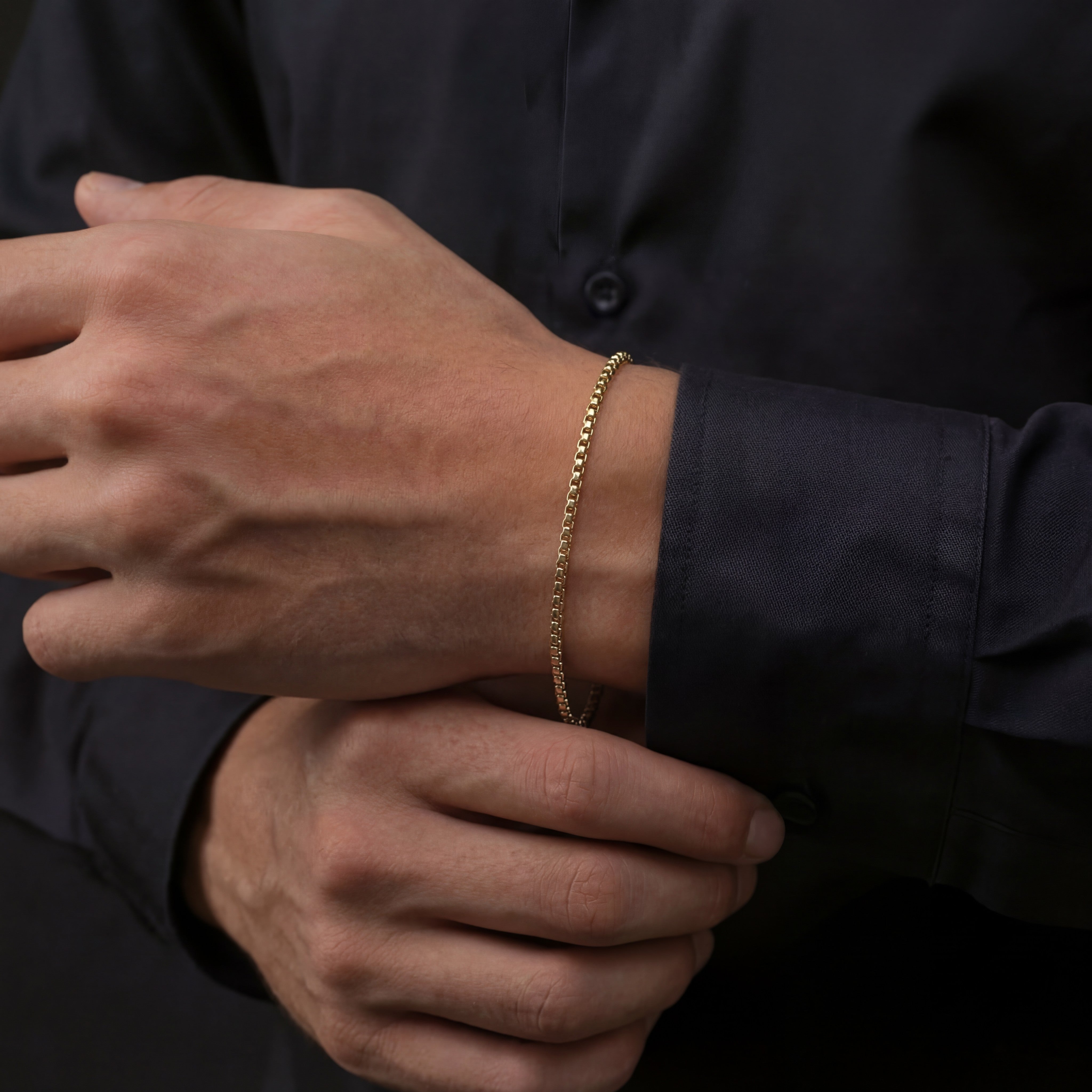 Rolo Bracelet 2mm - Gold
