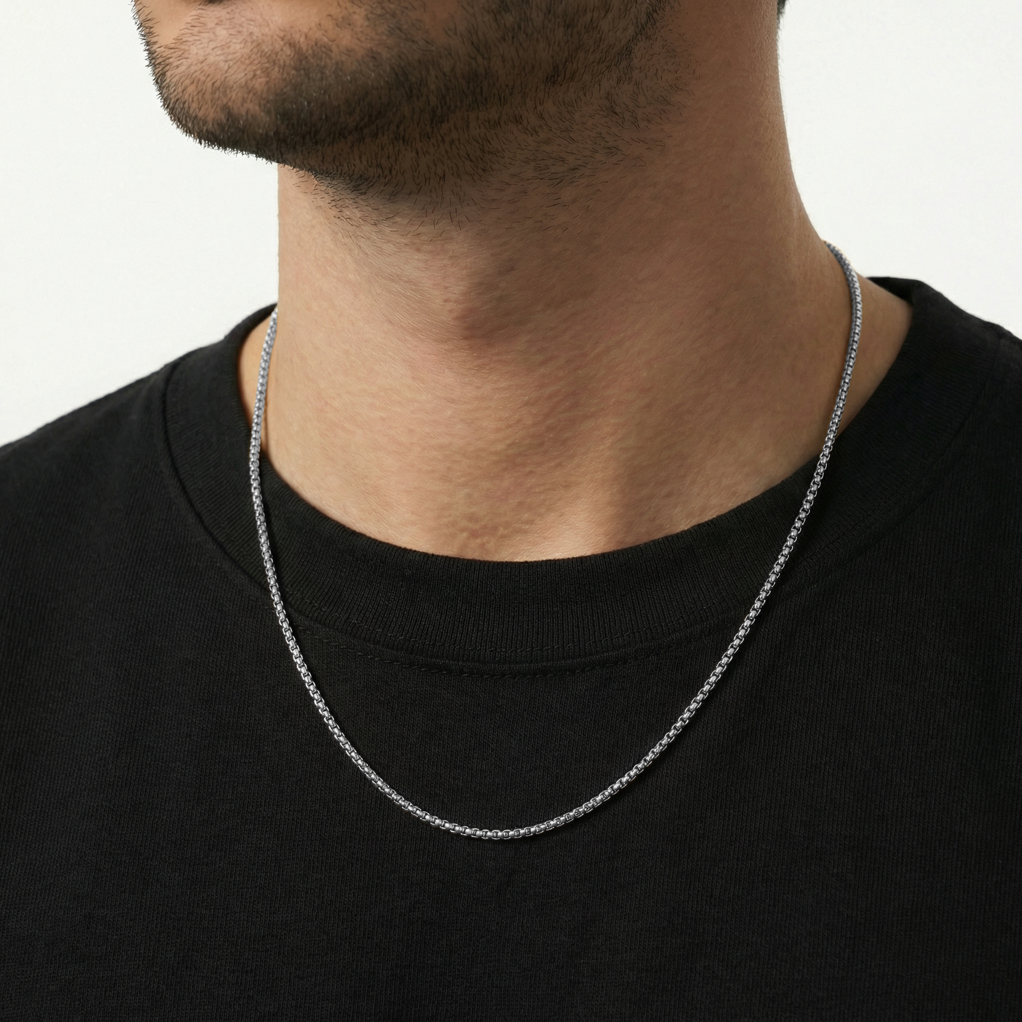 Rolo Chain 2mm - Silver