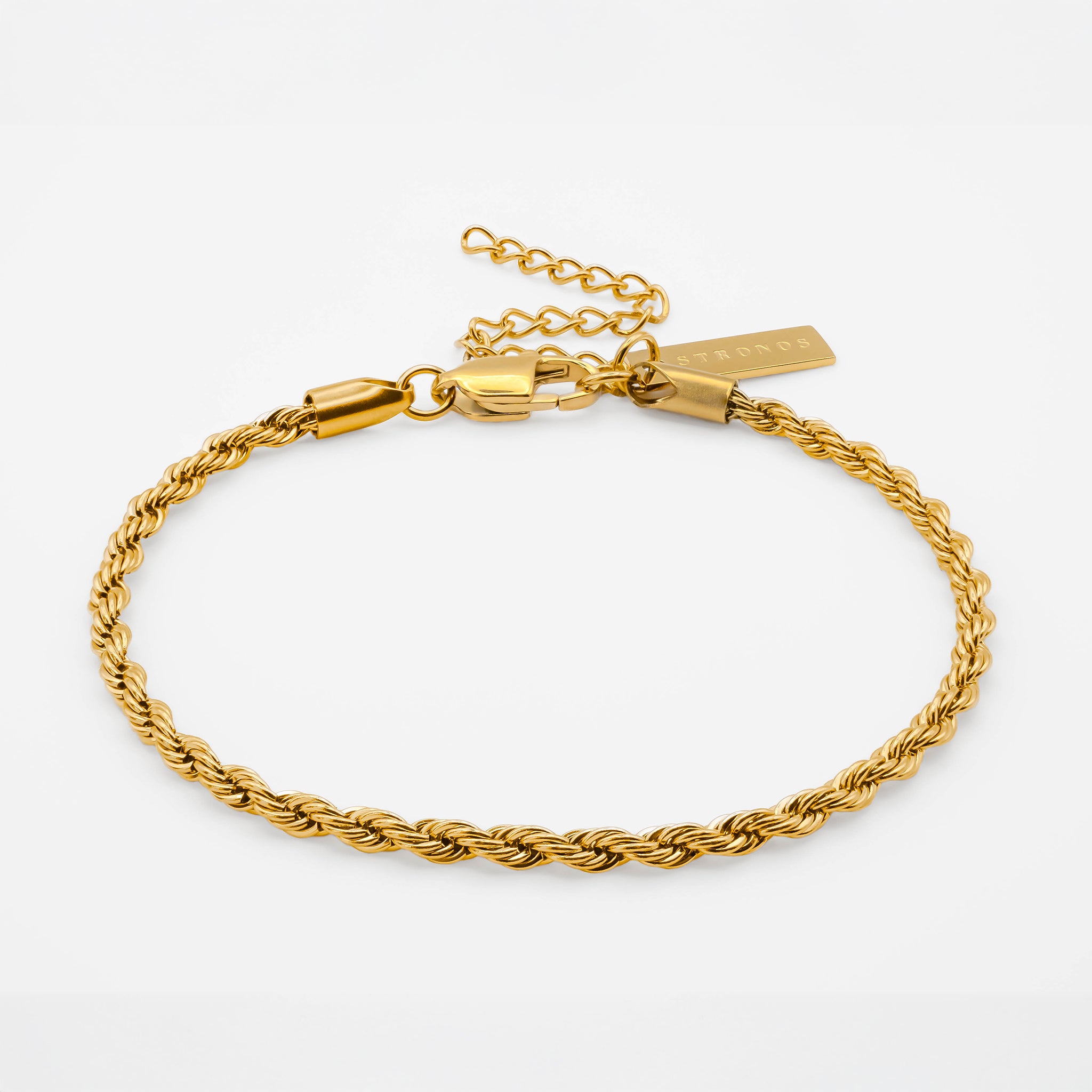 Rope Bracelet 3mm - Gold