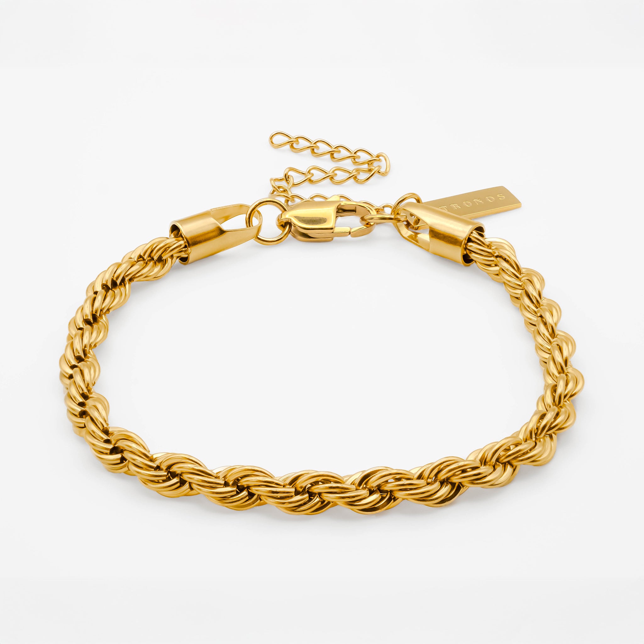 Rope Bracelet 5mm - Gold