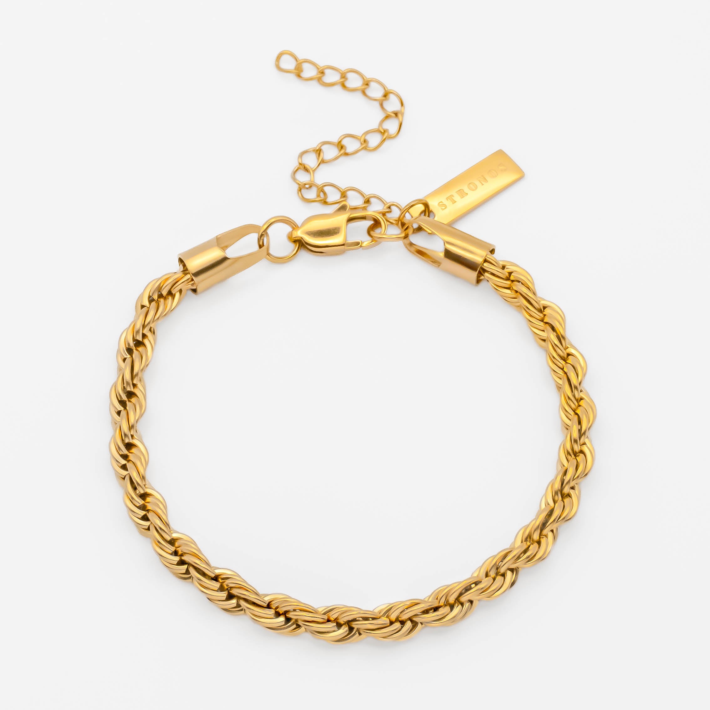 Rope Bracelet 5mm - Gold