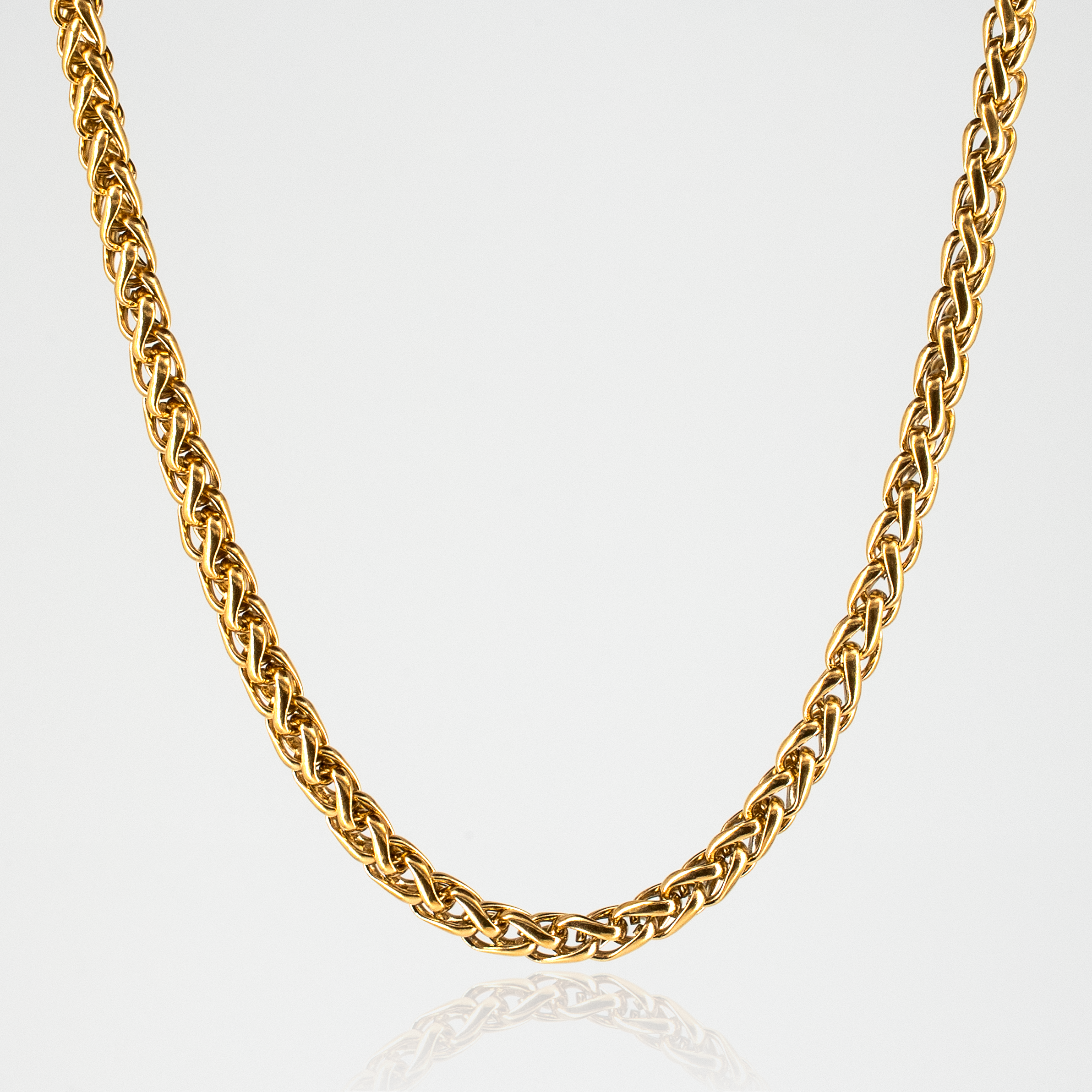 Wheat Chain 5mm - Gold