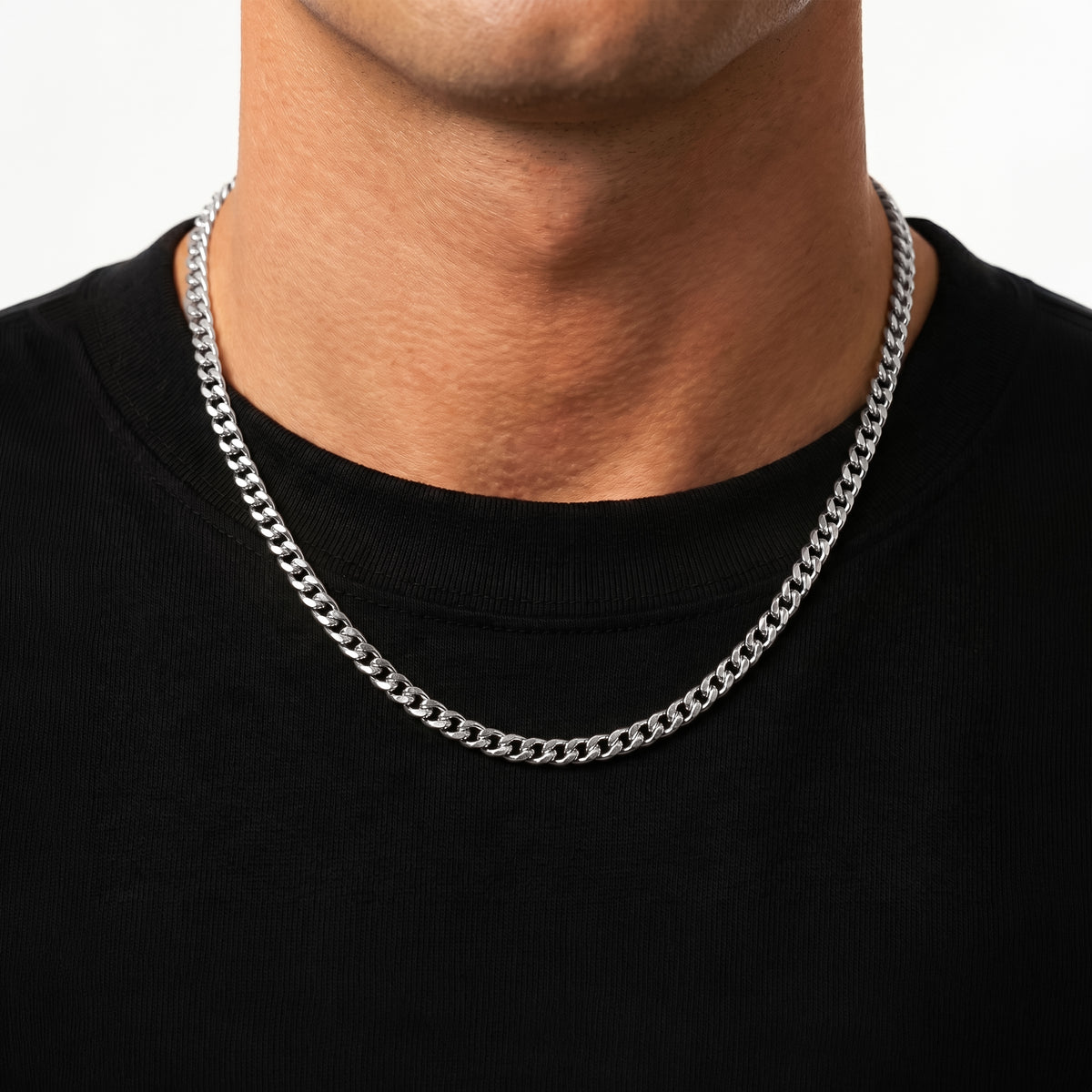 Cuban Chain 5mm - Silver